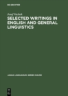 Selected Writings in English and General Linguistics - eBook