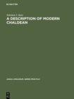 A Description of Modern Chaldean - eBook