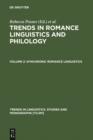 Synchronic Romance Linguistics - eBook
