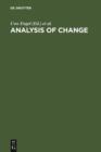 Analysis of Change : Advanced Techniques in Panel Data Analysis - eBook