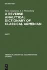 A Reverse Analytical Dictionary of Classical Armenian - eBook