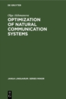 Optimization of natural communication systems - eBook
