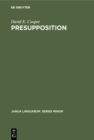 Presupposition - eBook