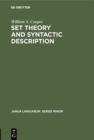 Set Theory and Syntactic Description - eBook