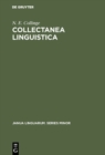Collectanea Linguistica : Essays in General and Genetic Linguistics - eBook