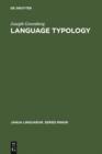 Language Typology : A Historical and Analytic Overview - eBook