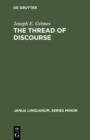 The Thread of Discourse - eBook
