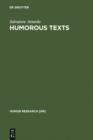 Humorous Texts : A Semantic and Pragmatic Analysis - eBook