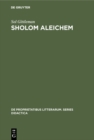 Sholom Aleichem : A Non-Critical Introduction - eBook