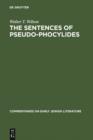 The Sentences of Pseudo-Phocylides - eBook