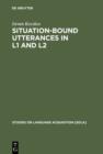 Situation-Bound Utterances in L1 and L2 - eBook