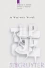 At War with Words - eBook