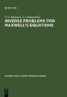 Inverse Problems for Maxwell's Equations - eBook