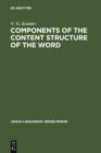 Components of the Content Structure of the Word - eBook