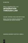 Political Organs, Integration Techniques and Judicial Process - eBook