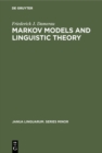 Markov Models and Linguistic Theory - eBook