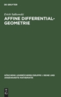 Affine Differentialgeometrie - Book