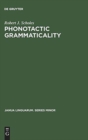 Phonotactic grammaticality - Book