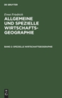 Spezielle Wirtschaftgeographie - Book