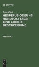 Hesperus oder 45 Hundposttage : Eine Lebensbeschreibung : Heftlein 1 - Book