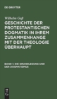 Die Grundlegung Und Der Dogmatismus - Book