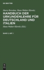 Handbuch der Urkundenlehre f?r Deutschland und Italien - Book