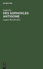 Des Sophokles Antigone - Book