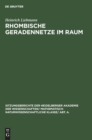 Rhombische Geradennetze Im Raum - Book