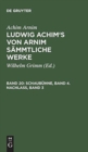 Schaubuhne, Band 4. Nachlass, Band 3 - Book
