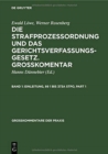 Einleitung,  1 bis 373a StPO - Book