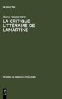 La critique litt?raire de Lamartine - Book