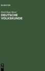 Deutsche Volkskunde - Book