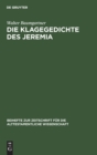 Die Klagegedichte Des Jeremia - Book