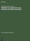 Papers in linguistics in honor of Leon Dostert - Book