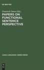Papers on Functional Sentence Perspective - Book