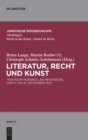 Literatur, Recht und Kunst : Tagung im Nordkolleg Rendsburg vom 17. bis 19. September 2021 - Book