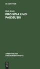 Pronoia und Paideusis - Book