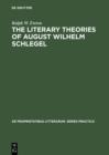 The literary Theories of August Wilhelm Schlegel - eBook