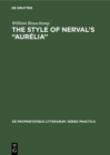 The style of Nerval's "Aurelia" - eBook