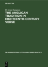 The Anglican tradition in eighteenth-century verse - eBook