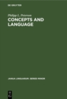 Concepts and language : An essay in generative semantics and the philosophy of language - eBook