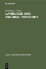 Language and natural theology - eBook