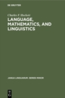 Language, mathematics, and linguistics - eBook
