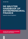 De Gruyter Handbook of Entrepreneurial Finance - Book