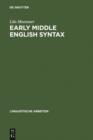Early Middle English Syntax - eBook