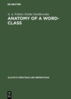 Anatomy of a word-class : A chapter of Polish grammar - eBook