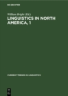 Linguistics in North America, 1 - eBook