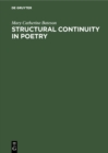 Structural continuity in poetry : A linguistic study of five Pre-Islamic Arabic Odes - eBook