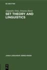 Set theory and linguistics - eBook