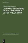 Language learning in Wittgenstein's later philosophy - eBook